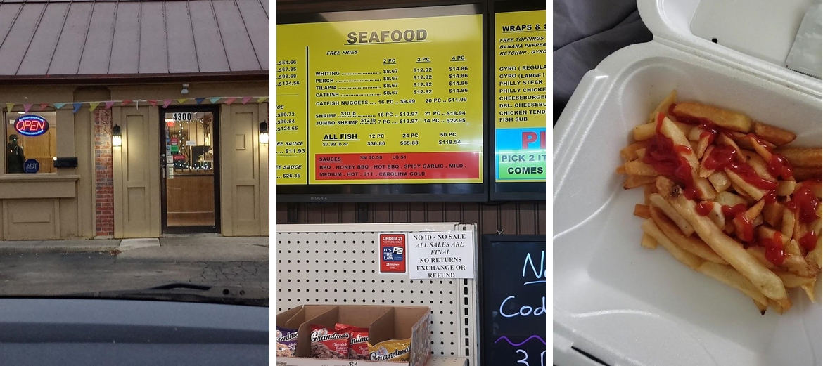 African dinner Menu