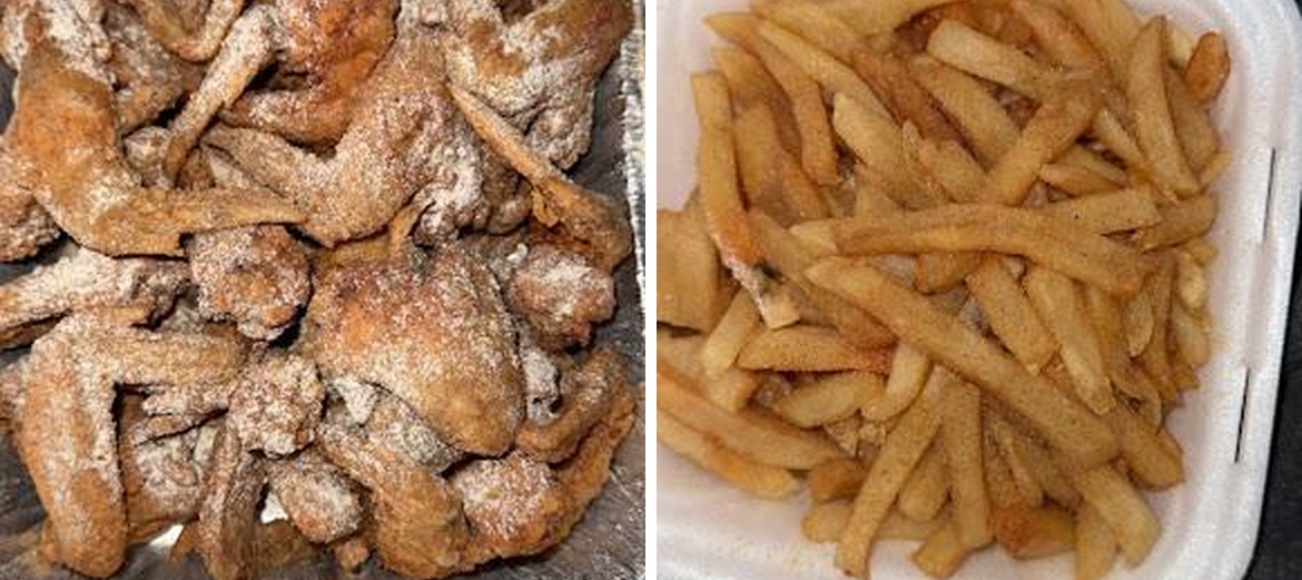 African dinner Menu